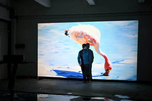 AUN U002 Projector 200inch Screen 3 - Best Projector - AUN Projector