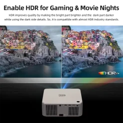 aun u002 pro profile 3 - Best Projector - AUN Projector