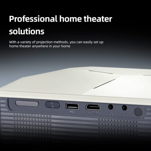 AUN A004 Pro Full HD Home Cinema Android Projector - Image 5