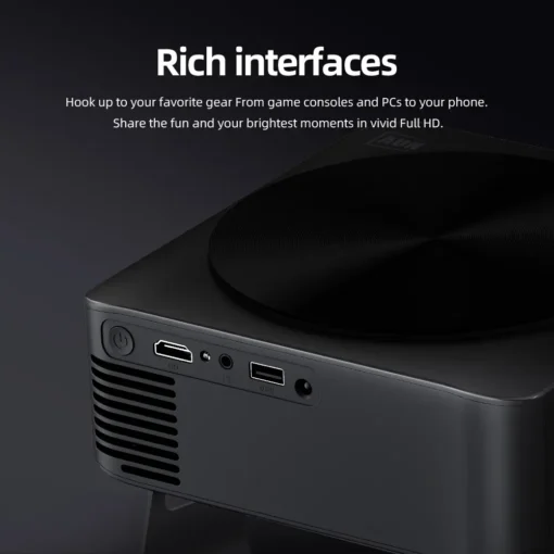 AUN A005 Short Throw Full HD Home Cinema Android Projector - Image 5
